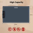 thumbnail image 2 of Food Warming Mat- Foldable Warming Mat for Food with Adjustable Temperature Control Time Moders Locking Function Electric Warming Tray for Parties,Home,Travel,Buffet Dark Blue, 2 of 7
