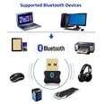 thumbnail image 2 of Bkuxy USB Bluetooth 5.0 Adapter Transmitter Bluetooth Receiver Audio Bluetooth Dongle Wireless Adapter for Computer PC Laptop Desktop, 2 of 6