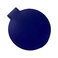 thumbnail image 2 of Compact Cosmetic Pocket Mirror, Single Sided Folding Circular Mirror Free Rotation Plastic  for Office White,Red,Blue,Black, 2 of 8