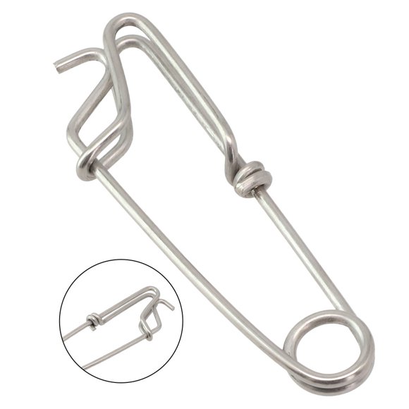Longline Branch Hanger Snap Swivel Ligne Flottante Thon Clip Piège à Appâts Vivant Clip de Verrouillage