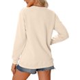 thumbnail image 4 of Chandail de Mode d'Hiver pour Femmes, Imprimé Festif de Noël, Haut à Col Rond, Chandails à Capuchon Mignons pour Femmes, Chandail à Capuchon pour Femmes, Chandails Confortables pour Femmes, Chandails à Capuchon Butter pour Femmes, Sweat pour Dames, Softball pour Filles, Échauffement, 4 of 5