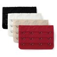 thumbnail image 1 of INSPIRE CHIC Women's 3 Rows 4 Hooks Bra Extenders Straps Extension, 1 of 5