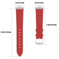thumbnail image 3 of Bracelet de Montre de Sport en Cuir Compatible avec HUAWEI Watch FIT Smart Watch, 3 of 6