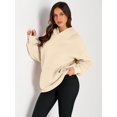 thumbnail image 2 of ORUYROP Womens Oversized Hoodies Fleece Sweatshirts Long Sleeve Sweaters Pullover Fall Clothes with Pocket, 2 of 7