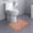 Pink#3, variant on Microfiber Bathroom Floor Mat - U-Shaped Thickened Water Absorbing Non-Slip Door Mat - 50x40cm Soft Toilet Rug with Rubber Backing - Fast Drying Washable Bath Carpet (1 Piece)