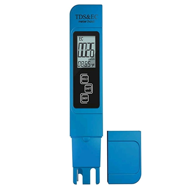 LSLJS 3 In 1 Water Quality Test Meter Temperature Digital Display for Drinking Water, Ph Tester