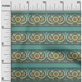 thumbnail image 1 of oneOone Cotton Poplin Fabric Geometric|Leaves & Floral Block Print Sewing Fabric BTY 42 Inch Wide, 1 of 4