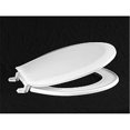 thumbnail image 1 of Centoco 1200-001 White Economy Plastic Toilet Seat, 1 of 6
