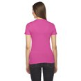 thumbnail image 2 of Women’s Fine Jersey Tee, M, Fuchsia, 2 of 3