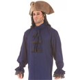 thumbnail image 1 of The Pirate Dressing C1086 Chemise Coloniale - Bleu Marine - Très Grand, 1 of 1