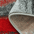 thumbnail image 2 of Ladole Rugs Moda Collection Soft Elegant Copper Abstract Made in Europe Area Rug Carpet in Red Black Grey, 3'9" x 5'2" (115cm x 160cm), 2 of 4