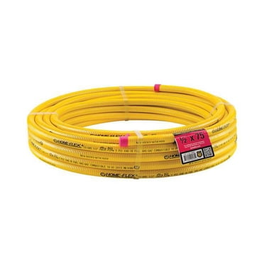 Home-Flex Tuyau de Gaz Flexible CST de 0,5 Po de Diamètre x 75 Pi