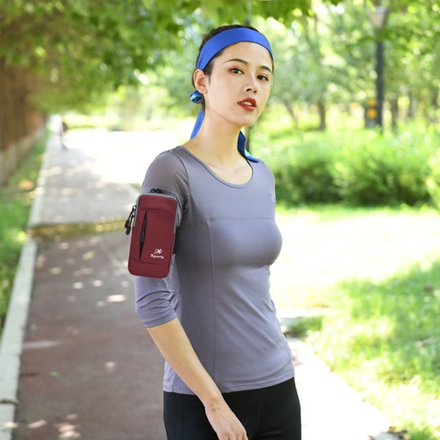 HOARBOEG Phone Arm Bands Small Crossbody Bag For Men & Women Fits All Cell Phones Use For Running Walking
