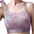 thumbnail image 1 of Seamless Lace Bandeau Bra Top with Removable Padding for Support Comfort and Smooth under Everyday Home wear, 1 of 4