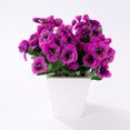 thumbnail image 1 of Artificial Flowers Orchid Stem Real Touch Flowers,8 PCS, Purple, 1 of 6