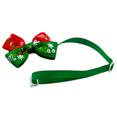 thumbnail image 1 of Christmas Small Pet Collar Tie Adjustable Necktie Handmade Party 2 5 3 1 Accessory Decoration Xmas Gift, 1 of 9