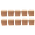 thumbnail image 1 of Abbracc 10Packs Wood Blocks Rods Cubes Square Wooden Shapes for DIY Woodworking Modeling 3.5CM, 1 of 6