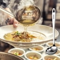 thumbnail image 1 of Yhmxh Kitchen Gadgets Kitchen Essentials Soup Ladle,[Rustproof,Heat Resistance,Integral Forming] 304 Stainless Steel Soup Spoon With Vacuum Ergonomic Round Handle,Cooking Spoon For Kitchen, soup ladle, 1 of 8