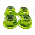 thumbnail image 1 of fastboy 4pcs/set Aluminum Alloy Nylon Wheel Lock Nut For 1/10 Axial SCX10 Crawler Crawler S Durability Green 1Set, 1 of 6