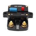 thumbnail image 4 of Audio Fuse Breaker Inverter, Heavy Duty Manual Reset Car Stereo Fuse Holder Wear Resistant Pressure Resistant  For Audio Stereo System 300A, 4 of 8