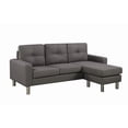 thumbnail image 4 of Sandra Sectional, Dark Grey, 4 of 5