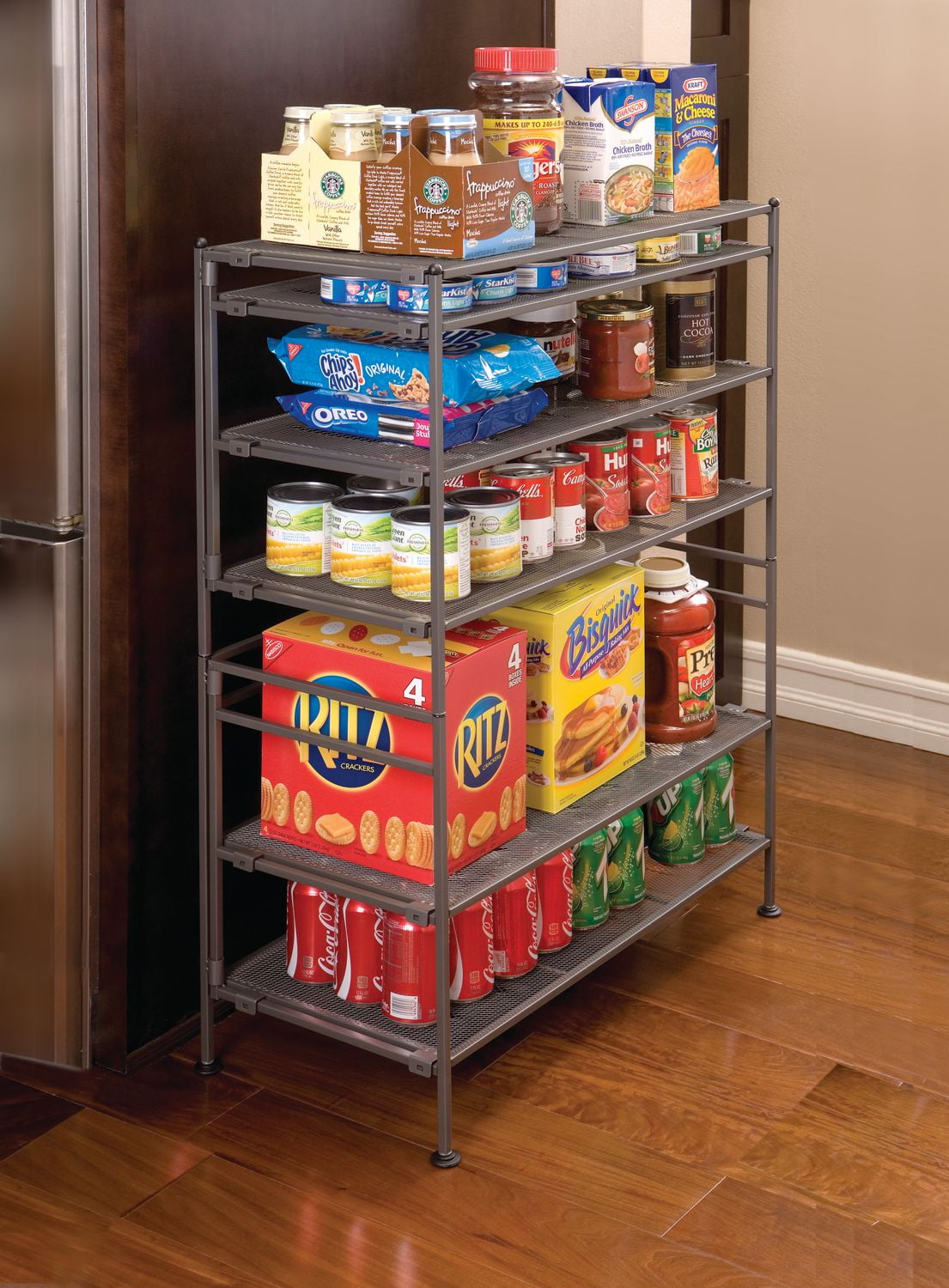 Seville Classics 3-Tier Iron Utility Shoe Rack