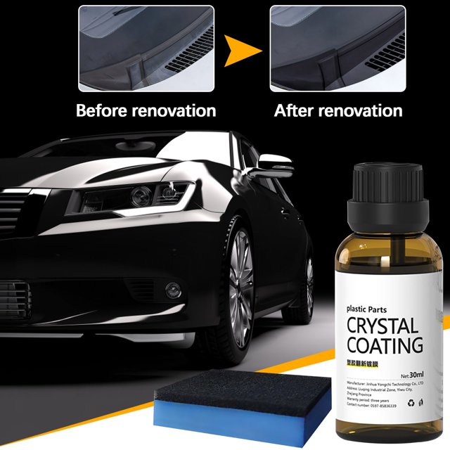 RKSTN Râteau à Tapis Voiture Rénovation Plaqué Cristal 30 ml Articles de Nettoyage