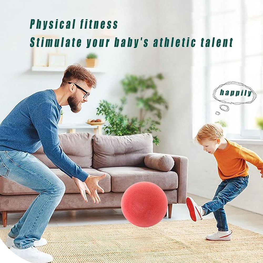 Ballon de basket-ball silencieux en mousse légère et silencieuse, balle d'entraînement en mousse haute densité non revêtue pour activités d'intérieur pour enfants
