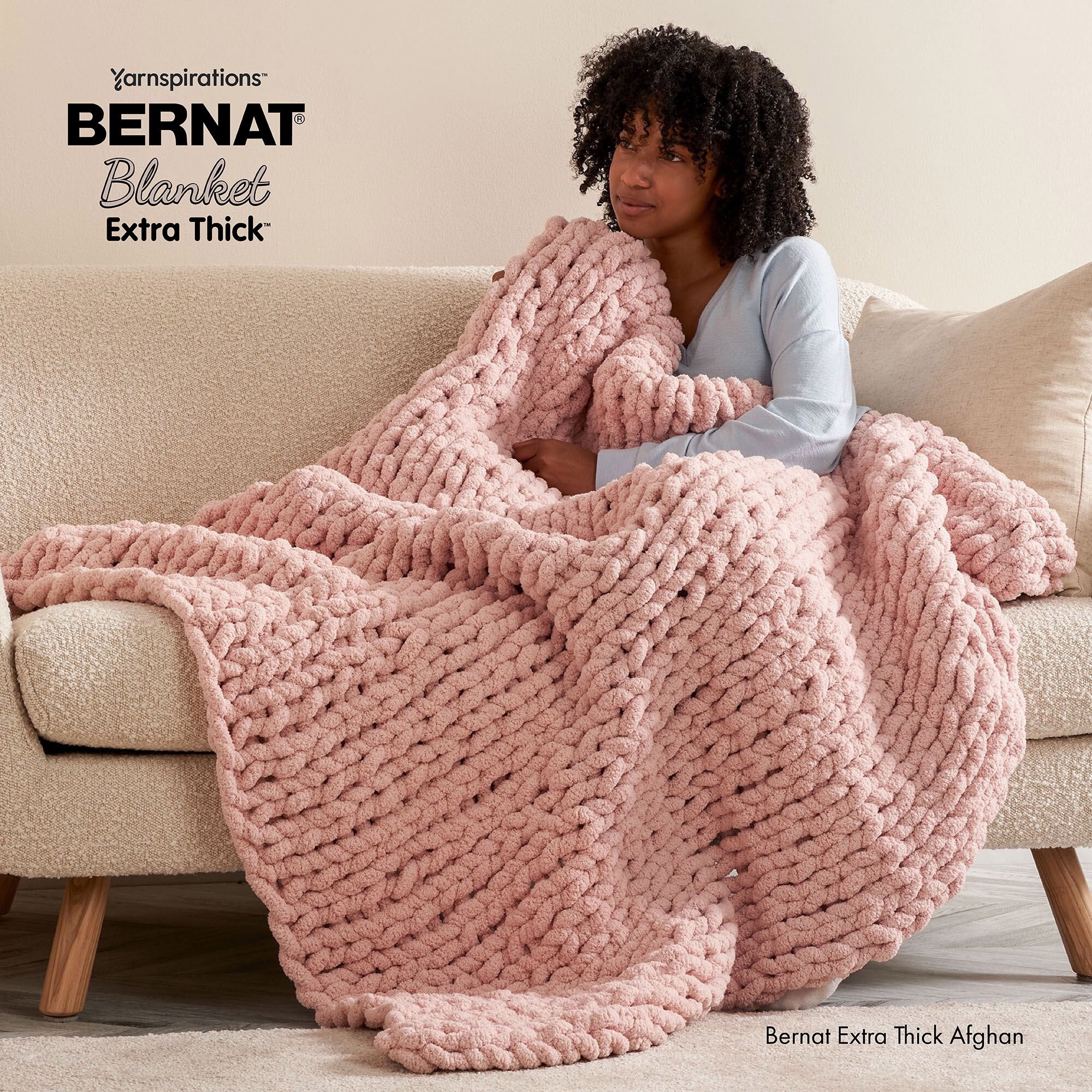 Bernat® Fil Extra Épais™ pour Couverture, Polyester #7 Jumbo, 21,2 Oz/600 G, 72 Verges