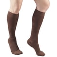 thumbnail image 1 of Truform Knee High Stockings, Closed Toe: 20 - 30 mmHg, Brown, Small, 1 of 7