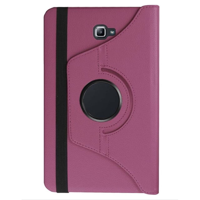Étui 12,2 Pouces pour Samsung Galaxy Tab Note Pro 12,2 Pouces P900/901/905 SM-P900 T900 Tablette Étui Support Rotatif 360 Couverture Rabattable Violet Tab S7 Plus SM-T970