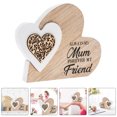 thumbnail image 3 of Mothers Day Heart Wooden Table Sign Mothers Day Table Centerpieces Decoration, 3 of 8