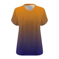 thumbnail image 5 of Liquidation! Hauts Oversize pour Femmes, Blouse à Manches Courtes d'Été pour Femmes, Chemise de Base à Manches Courtes Col en V pour Femmes Grande Taille, 5 of 5
