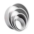 thumbnail image 1 of Wilton Aluminum Round Cake Pan Set, 4-Piece for Layered Cakes,Durable, Even Heating, Rust-Resistant, Professional Bakeware, 6，8, 10, 12 in., Package May Vary, 1 of 5