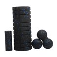 thumbnail image 2 of Lipstore Foam Roller Set Comfortable Portable Block for Home Gym Office Exercise A, 2 of 8