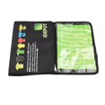 thumbnail image 3 of DYNWAVECA Soccer Referee Accessory Bag Portable Football Game Referee Tool Storage Bag for Hand Flag, Red Yellow Cards, Referee Whistle 11.9inchx8.3inch, 3 of 10