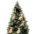 thumbnail image 4 of Pet Dog Christmas Tree Pendants Ornament Wood Hanging Dog Sign, 4 of 8