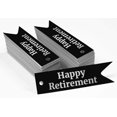 thumbnail image 2 of Inkdotpot Real Silver Foil Happy Retirement Tags Favor Hang Paper Tags 100 Pieces, 2 of 6