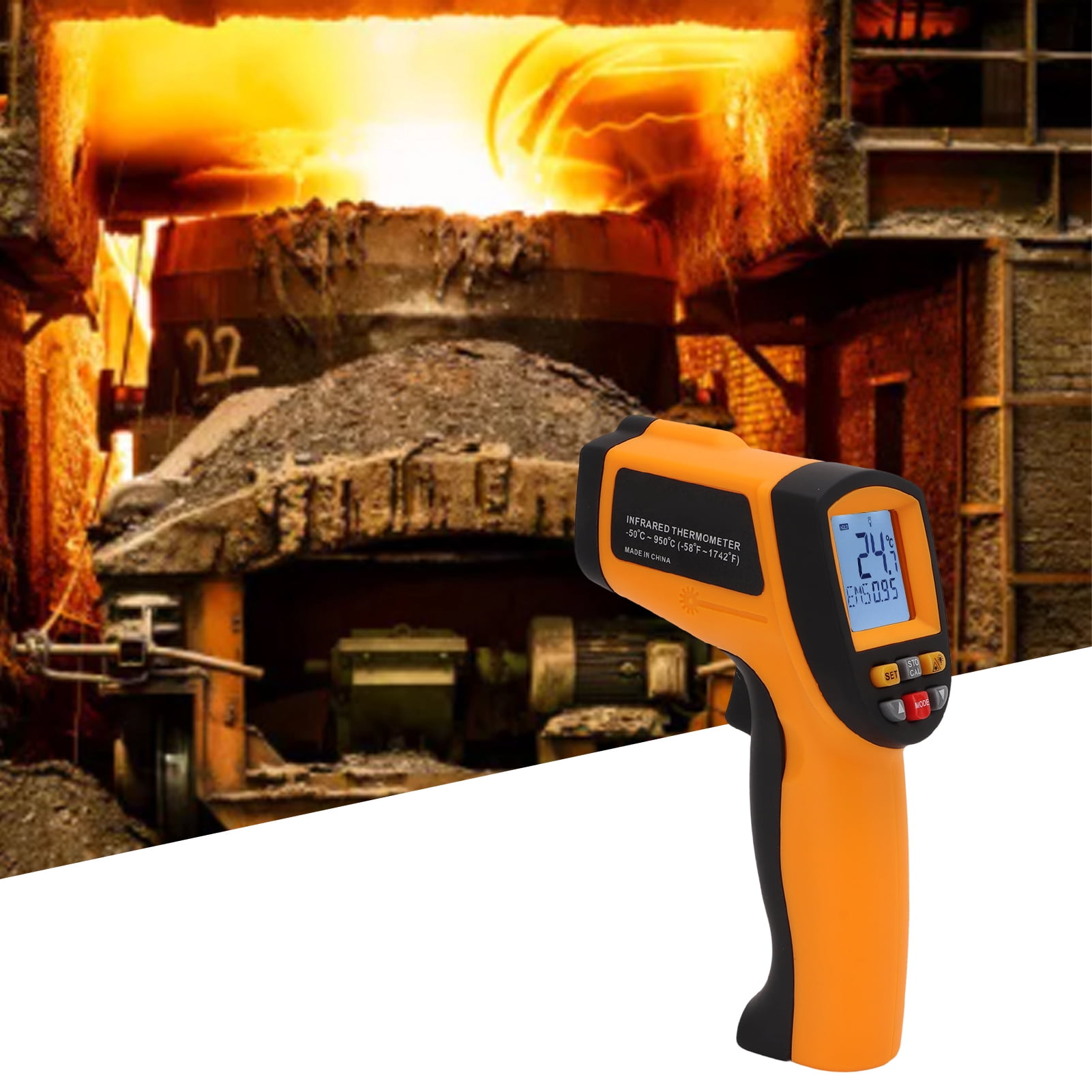 Handheld , Non Contact Sensitive High Accuracy Infrared   for Chemical Industry