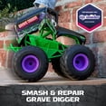 thumbnail image 3 of Monster Jam Smash & Bash Grave Digger Remote Control Vehicle, 1:15 Scale, 3 of 6