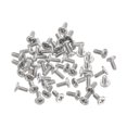 thumbnail image 1 of Unique Bargains M1x0.25x2mm Lot de 100 Vis Plates Rondes en Métal pour Machine à Entraînement Phillips, 1 of 5