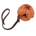 thumbnail image 3 of Dog Training Ball, Release Energy and Reduce Anxiety Leather Dog Ball Lightweight and Easy to Carry Dog Training Ball on Rope for Training and Entertainment, 3 of 7
