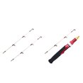thumbnail image 2 of pitrice Red Ice Fishing Rod Glass Fiber Retractable Spinning Rods Boat Pole Poles Tackle Winter Fittings Equipment Tools Type 1 Type 1, 2 of 6