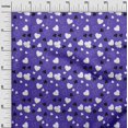 thumbnail image 3 of oneOone Polyester Spandex Purplish Blue Fabric Poker Card Craft Projects Decor Fabric Printed By The Yard 56 Inch Wide, 3 of 4