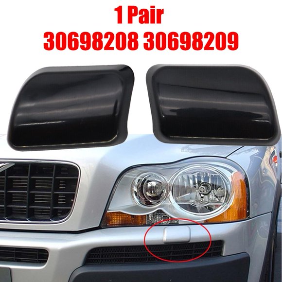 High Quality Washer Car Accessories 30698209 ABS Plastic For Volvo XC90 2002-2006 Washer Spray Nozzle Cap Cover Auto