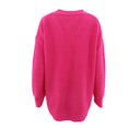 thumbnail image 4 of Womens V Neck Oversized Fall Sweater Sexy Long Sleeve Knit Pullover Top, 4 of 6