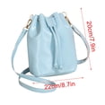 thumbnail image 3 of Vaidha New Backpack Fashion Decoration Practical Large Capacity Bucket Backpack Crossbody Bag, 3 of 4
