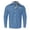 Blue, variant on Ketyyh-chn99 Men's Dress Shirts 2024 Summer Tops Solid Color Button Closure Long Sleeve Shirts Casual Comfortable Large Size Tops Navy,L