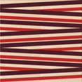 thumbnail image 1 of Ahgly Company Tapis d'Intérieur Lavable en Machine Carré Transitionnel Rouge Canneberge, 4 Pieds Carré, 1 of 7