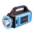 thumbnail image 2 of Yhmxh Camping Essentials Travel Essentials Camping Gear Solar Rechargeable Handheld Spotlight Flashlight, Super Bright Flashlight For Emergencies, Searchlight Spotlight, Flashlight Camping Lantern, 2 of 9